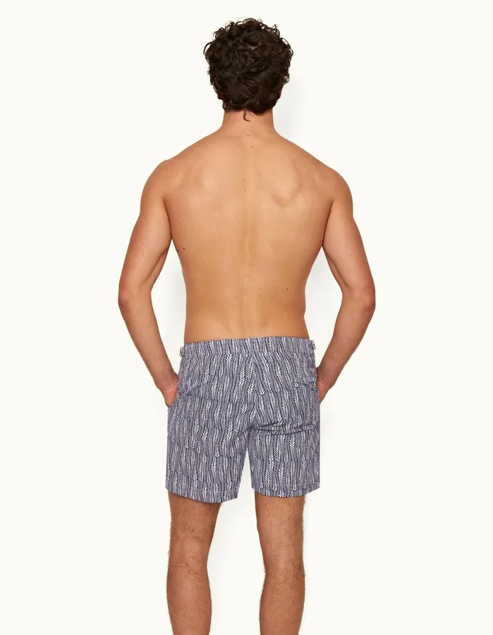 Orlebar Brown Swim Shorts Men Bulldog Lagoon Bluewhite