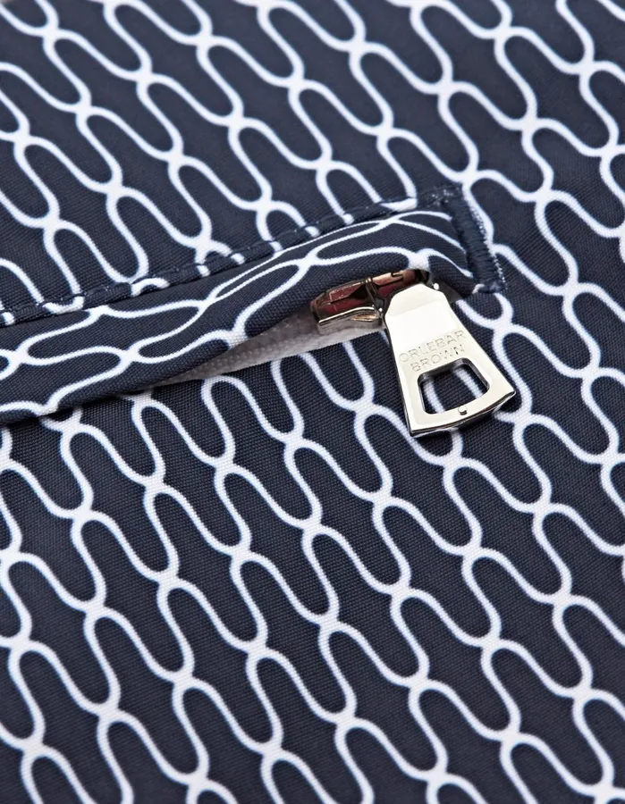 Orlebar Brown Swim Shorts Men Bulldog Midnight Navywhite