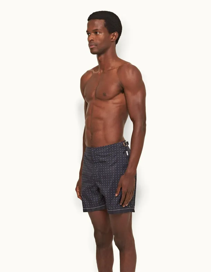 Orlebar Brown Swim Shorts Men Bulldog Night Iris