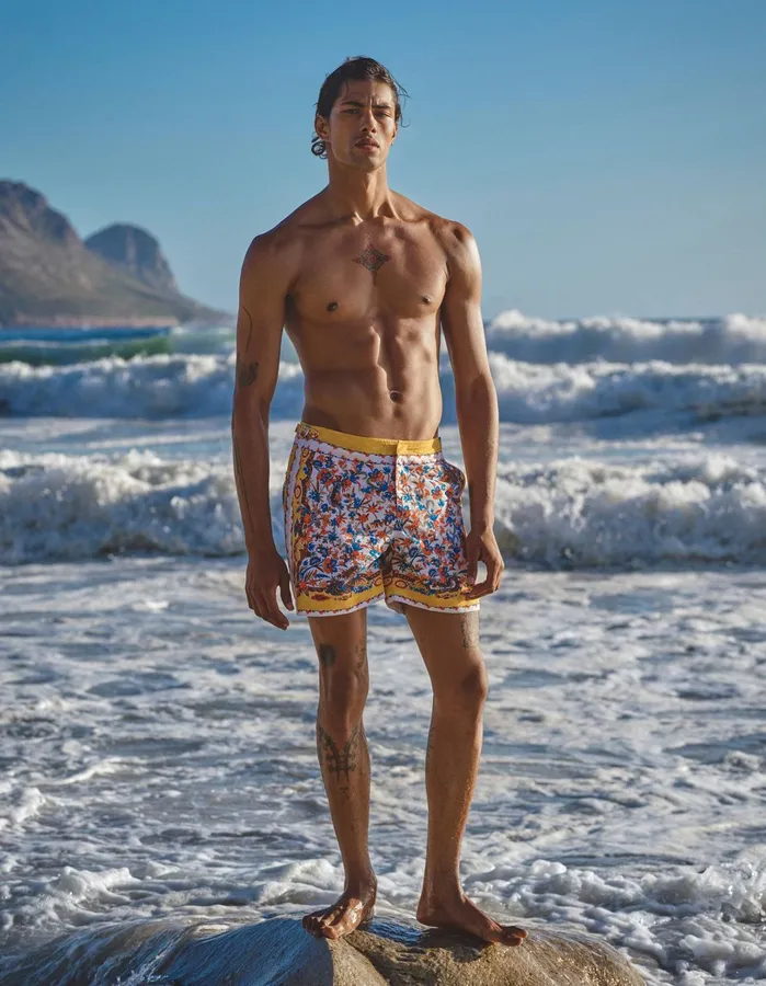 Orlebar Brown Swim Shorts Men Bulldog Summer Sunset