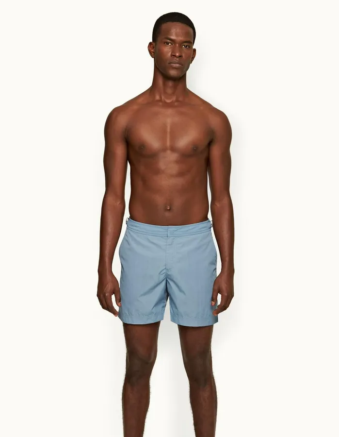 Orlebar Brown Swim Shorts Men Bulldog Wish Blue