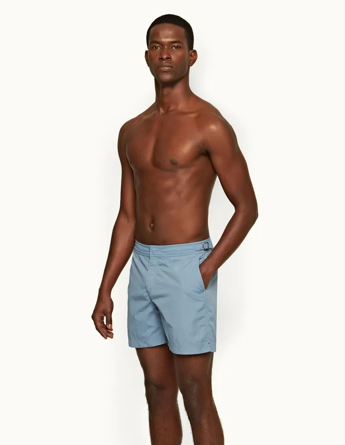 Orlebar Brown Swim Shorts Men Bulldog Wish Blue