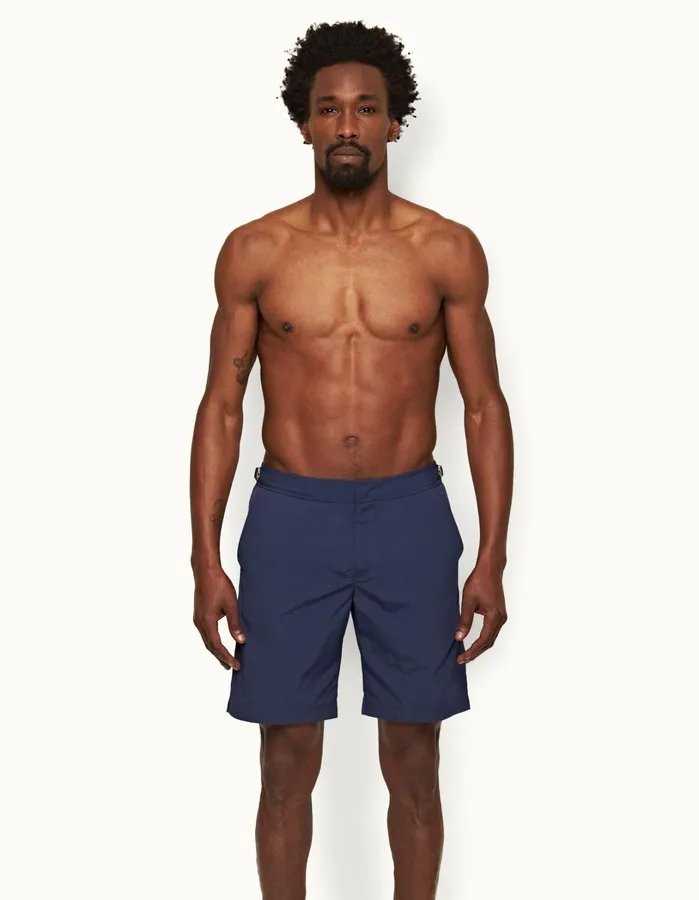 Orlebar Brown Swim Shorts Men Dane Lagoon Blue