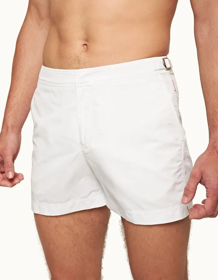 Orlebar Brown Swim Shorts Men Setter White