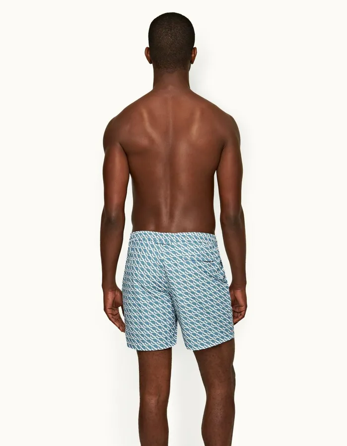 Orlebar Brown Swim Shorts Men Standard Wish Blue