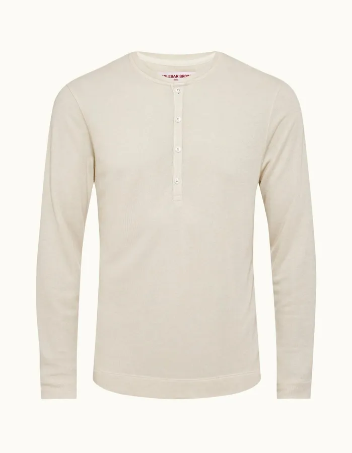 Orlebar Brown TShirts Men Harrison Cashmere Matchstick