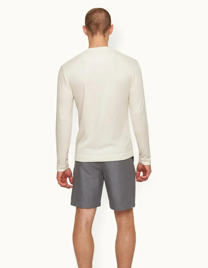 Orlebar Brown TShirts Men Harrison Cashmere Matchstick