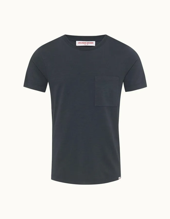 Orlebar Brown TShirts Men Ob Classic Tee Baltic Blue