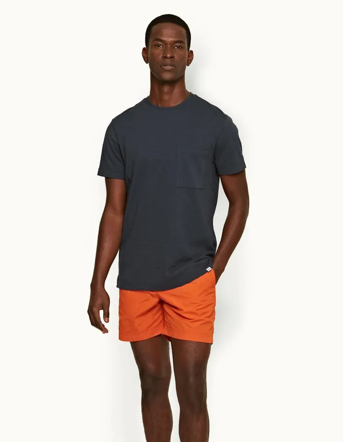 Orlebar Brown TShirts Men Ob Classic Tee Baltic Blue