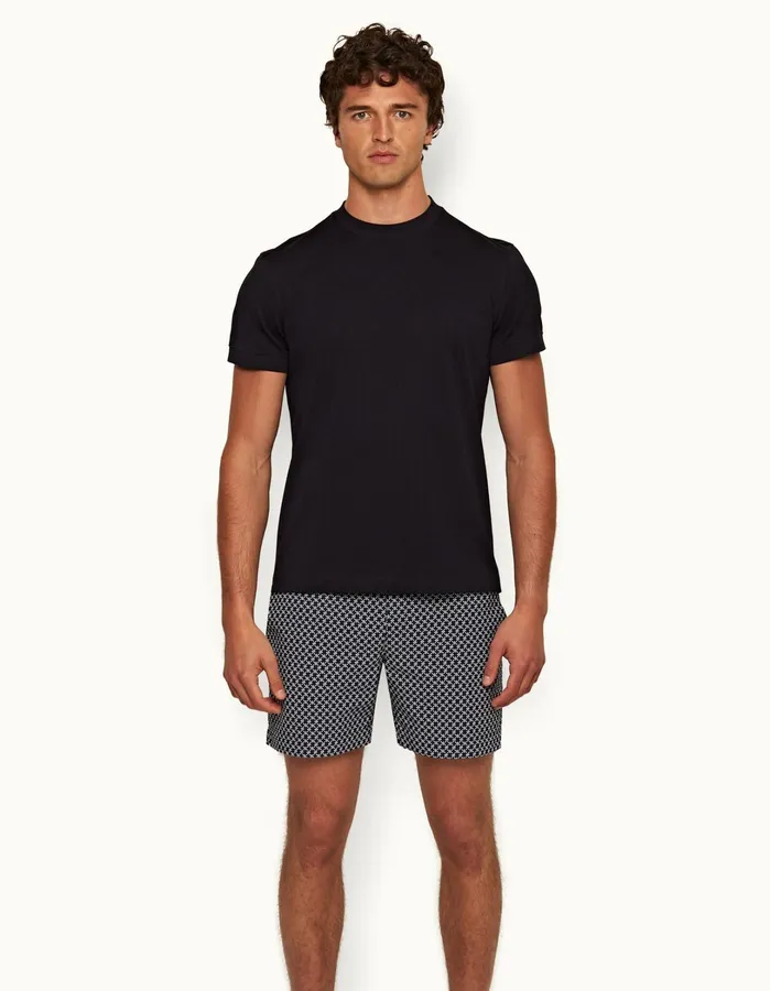 Orlebar Brown TShirts Men Ob Classic Tee Night Iris