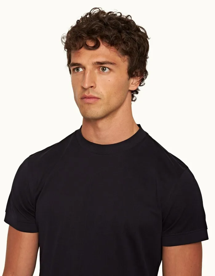 Orlebar Brown TShirts Men Ob Classic Tee Night Iris
