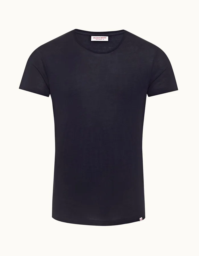 Orlebar Brown TShirts Men ObT Cashmere Night Iris