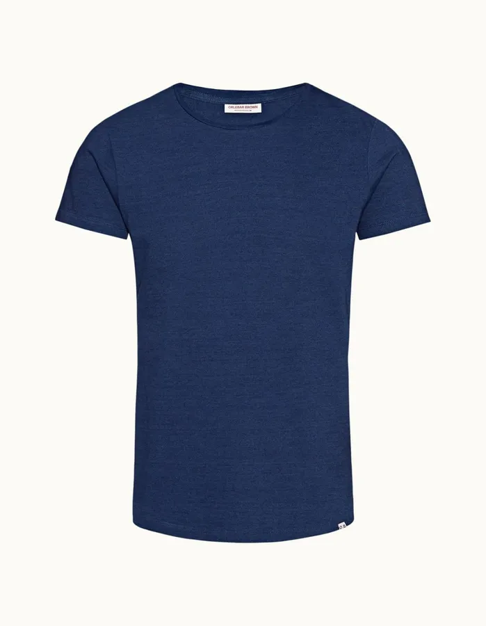 Orlebar Brown TShirts Men ObT Denim Pigment