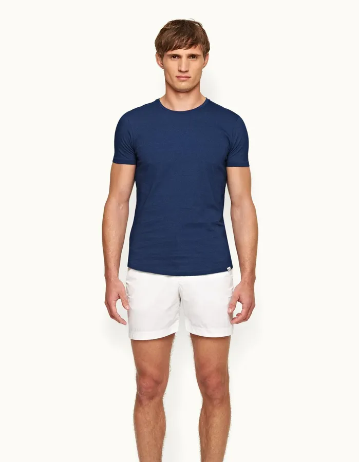 Orlebar Brown TShirts Men ObT Denim Pigment
