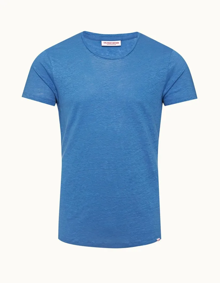 Orlebar Brown TShirts Men ObT Linen Tidal
