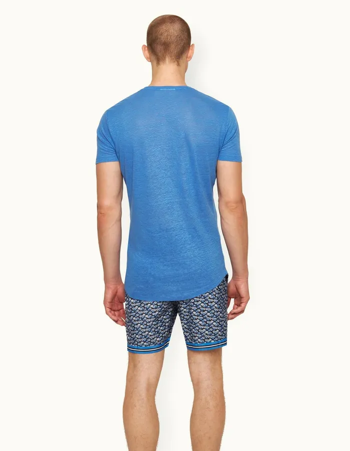 Orlebar Brown TShirts Men ObT Linen Tidal