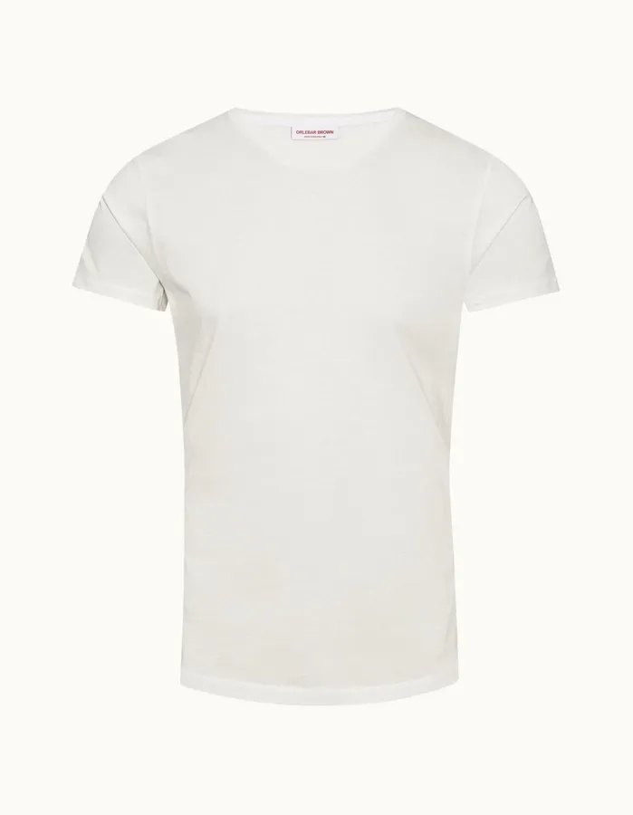 Orlebar Brown TShirts Men ObT Mercerised White
