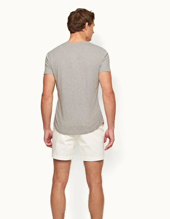Orlebar Brown TShirts Men ObV Mid Grey Melange