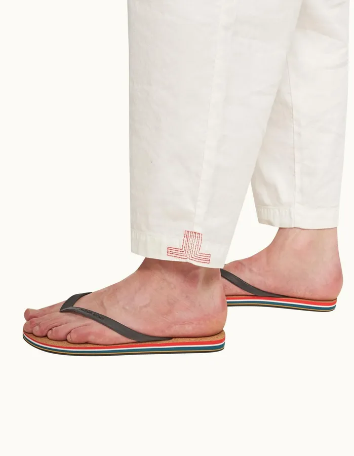 Orlebar Brown Trousers Men Sonoran Washed Buttercup