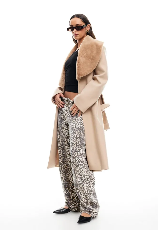 Outerwear Women Lioness Fashion ENDLESS COAT Tan Outerwear Women Lioness Fashion ENDLESS COAT Tan