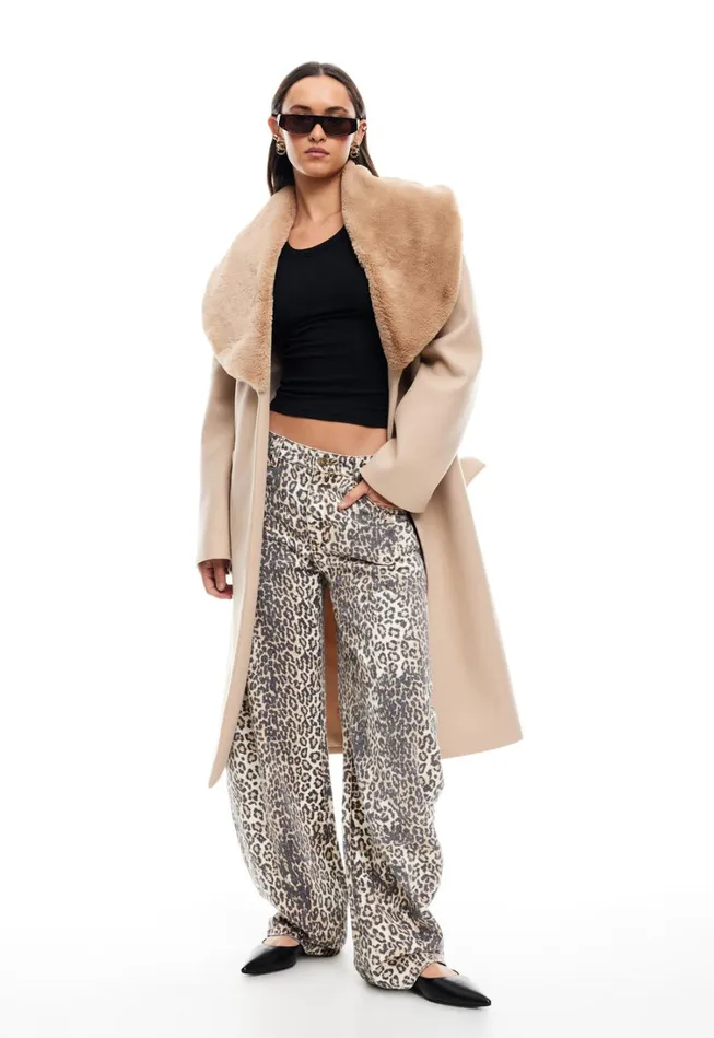 Outerwear Women Lioness Fashion ENDLESS COAT Tan Outerwear Women Lioness Fashion ENDLESS COAT Tan