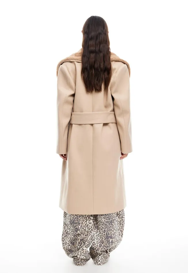 Outerwear Women Lioness Fashion ENDLESS COAT Tan Outerwear Women Lioness Fashion ENDLESS COAT Tan