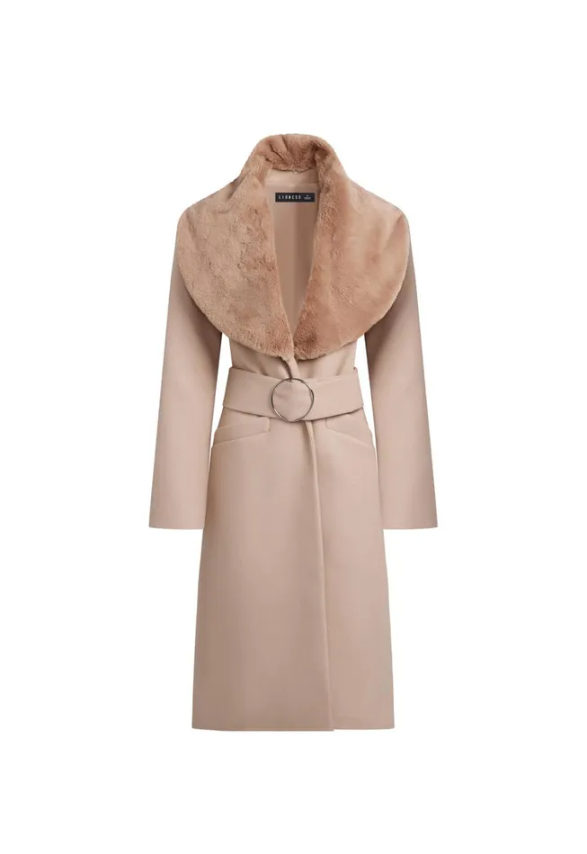 Outerwear Women Lioness Fashion ENDLESS COAT Tan Outerwear Women Lioness Fashion ENDLESS COAT Tan