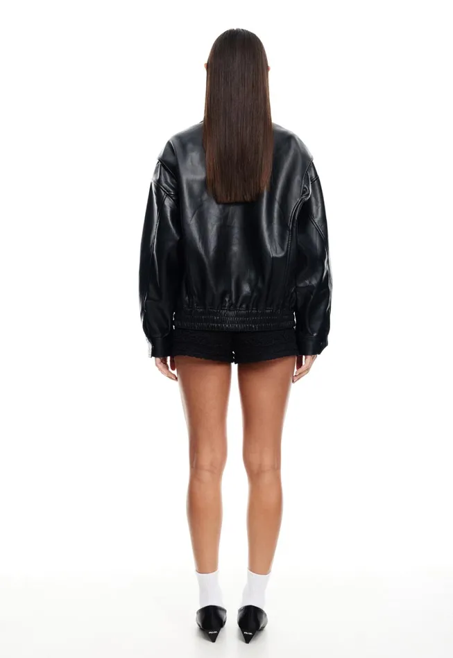 Outerwear Women Lioness Fashion KENNY BOMBER Jet Black