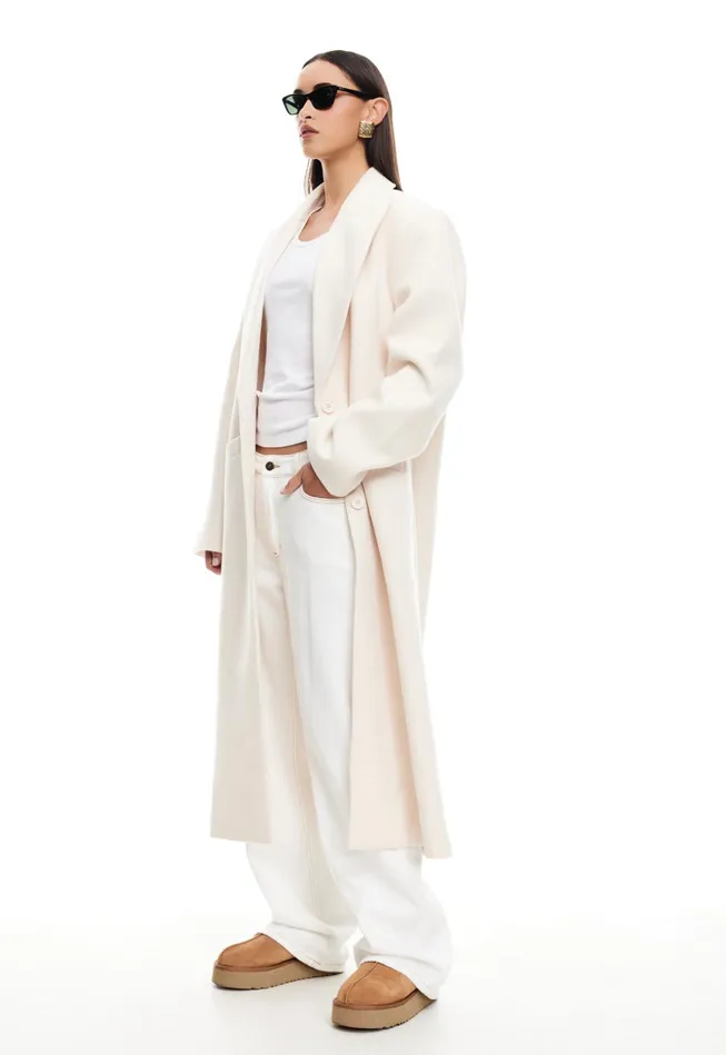 Outerwear Women Lioness Fashion OLSEN COAT Cream