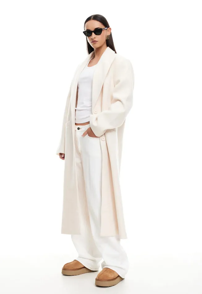 Outerwear Women Lioness Fashion OLSEN COAT Cream