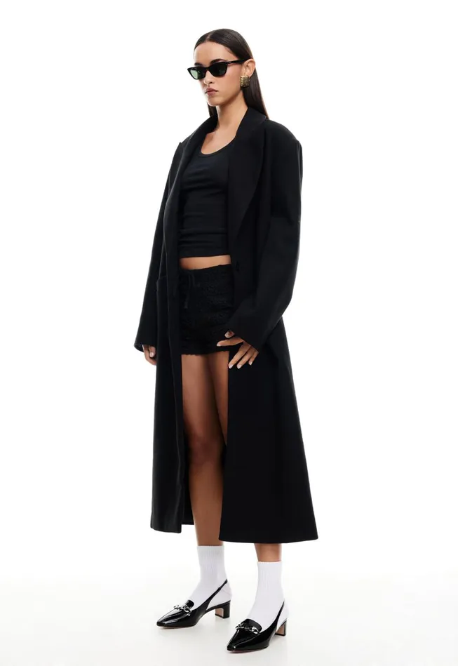Outerwear Women Lioness Fashion OLSEN COAT Onyx