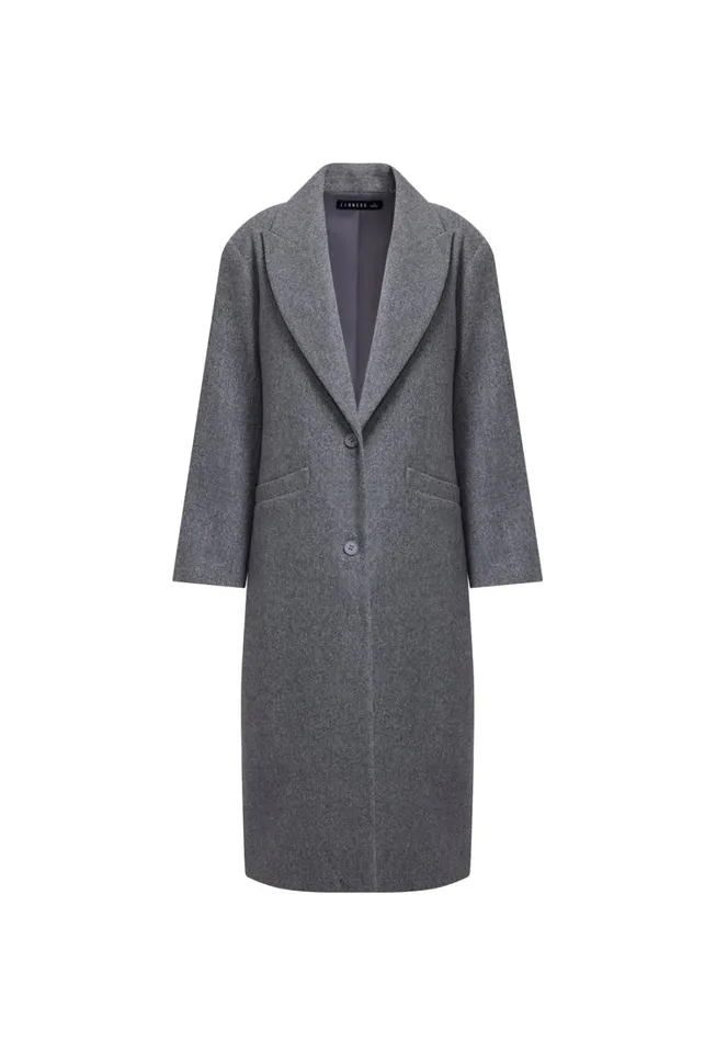 Outerwear Women Lioness Fashion OLSEN COAT Slate