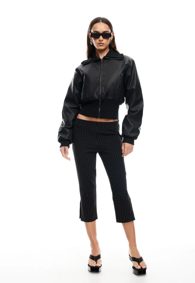 Outerwear Women Lioness Fashion WESTWOOD CROP JACKET Onyx Outerwear Women Lioness Fashion WESTWOOD CROP JACKET Onyx