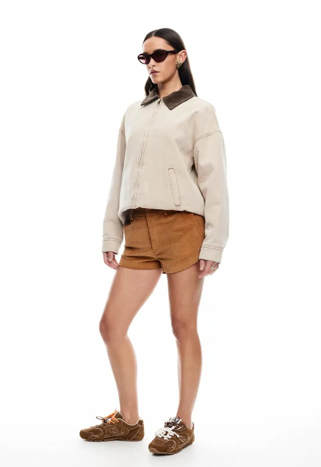 Outerwear Women Lioness Fashion WORKWEAR JACKET Stone Outerwear Women Lioness Fashion WORKWEAR JACKET Stone