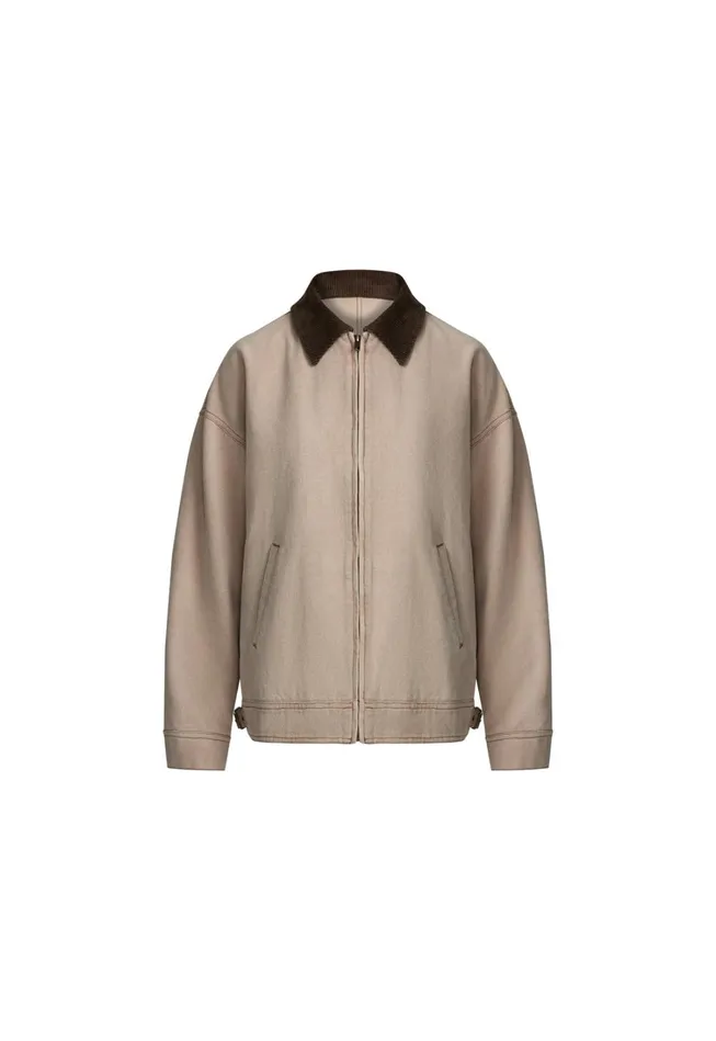 Outerwear Women Lioness Fashion WORKWEAR JACKET Stone Outerwear Women Lioness Fashion WORKWEAR JACKET Stone