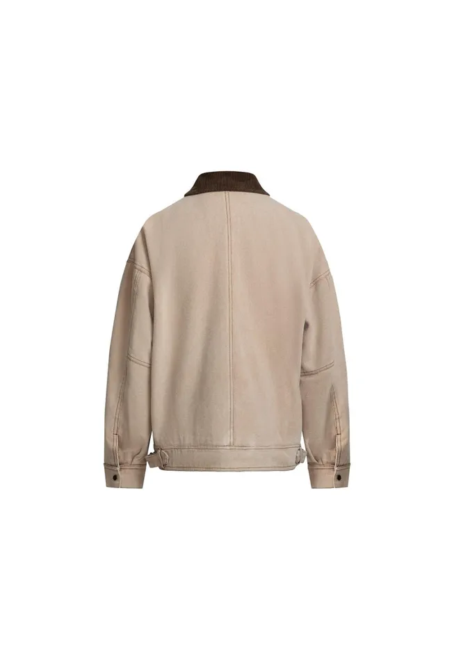 Outerwear Women Lioness Fashion WORKWEAR JACKET Stone Outerwear Women Lioness Fashion WORKWEAR JACKET Stone