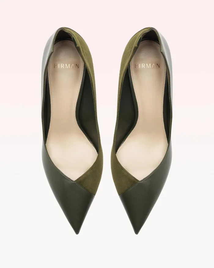 Pandora 85 Green Women Alexandre Birman Pumps