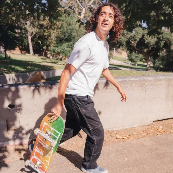 Pants and Denim Men Vans V96 Relaxed Rowan Zorilla Denim Black