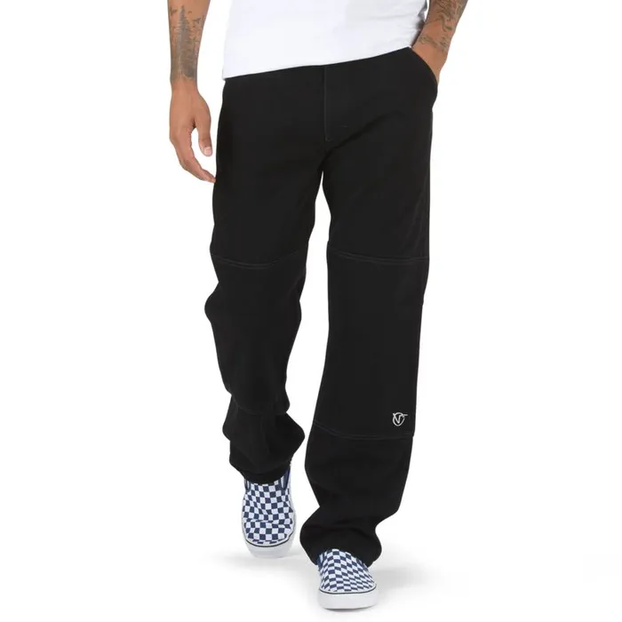 Pants and Denim Men Vans V96 Relaxed Rowan Zorilla Denim Black