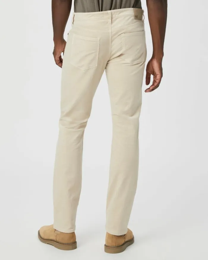 Pants and Joggers Men PAIGE Federal Slim Straight Pant 8211 Ivory Cream Corduroy Pants and Joggers Men PAIGE Federal Slim Straight Pant 8211 Ivory Cream Corduroy