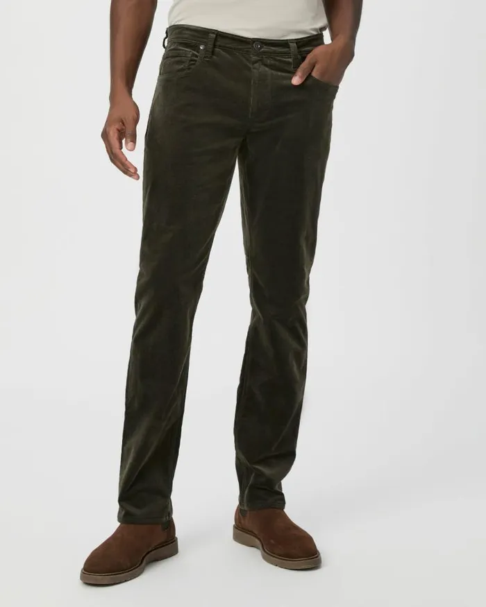 Pants and Joggers Men PAIGE Federal Slim Straight Pant 8211 Shaded Glen Corduroy Pants and Joggers Men PAIGE Federal Slim Straight Pant 8211 Shaded Glen Corduroy