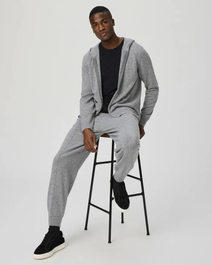 Pants and Joggers Men PAIGE Francis Sweater Pant 8211 Tesoro Cashmere