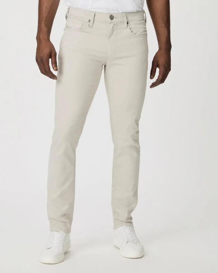 Pants and Joggers Men PAIGE Lennox Slim Pant 8211 Fresh Oyster Twill Pants and Joggers Men PAIGE Lennox Slim Pant 8211 Fresh Oyster Twill