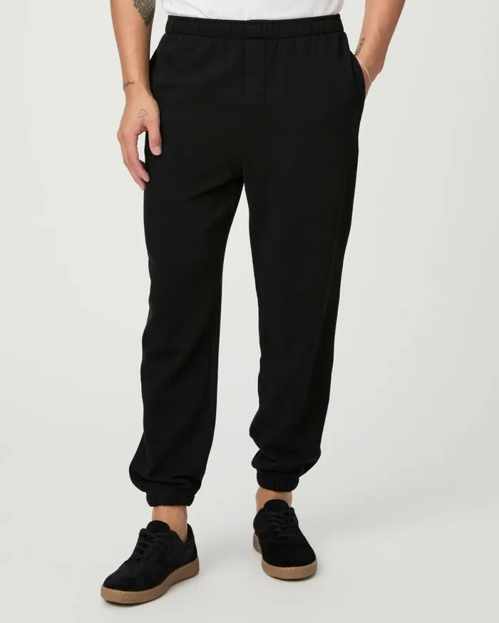 Pants and Joggers Men PAIGE Mullins Sweatpant 8211 Black Pants and Joggers Men PAIGE Mullins Sweatpant 8211 Black