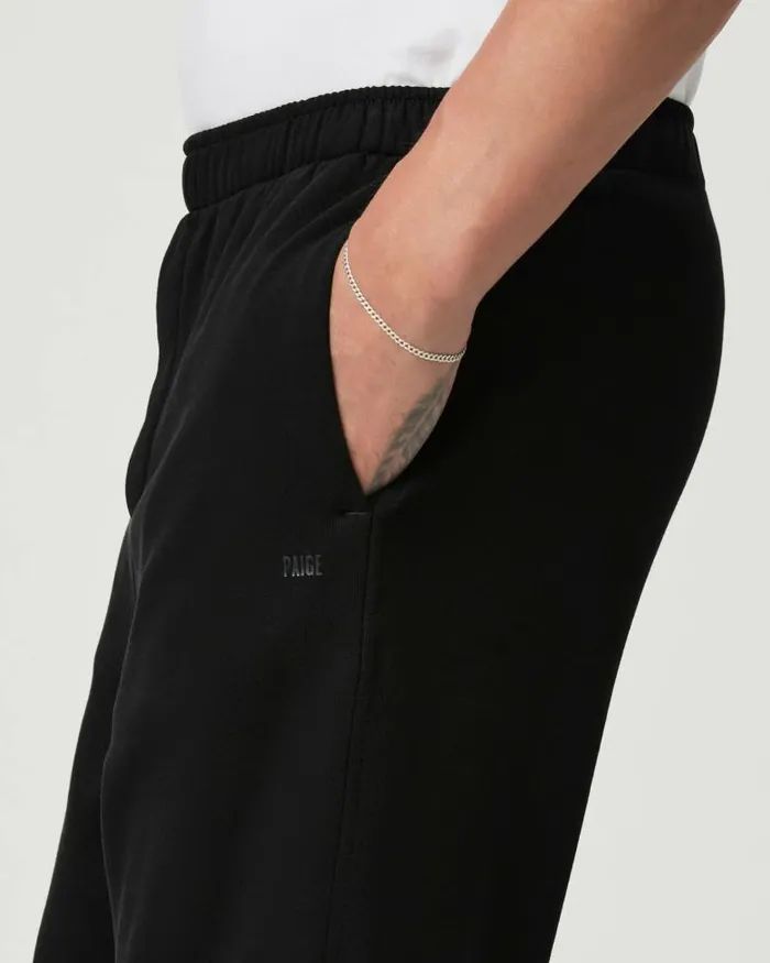 Pants and Joggers Men PAIGE Mullins Sweatpant 8211 Black Pants and Joggers Men PAIGE Mullins Sweatpant 8211 Black
