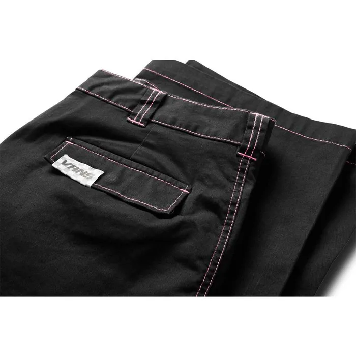 Pants and Leggings Women Vans Thread It Cargo Pant Black Pants and Leggings Women Vans Thread It Cargo Pant Black