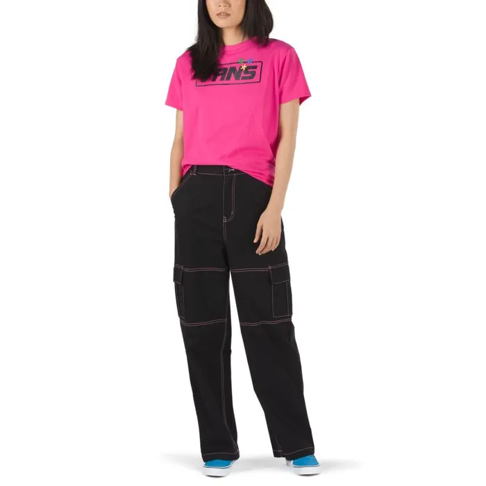 Pants and Leggings Women Vans Thread It Cargo Pant Black Pants and Leggings Women Vans Thread It Cargo Pant Black
