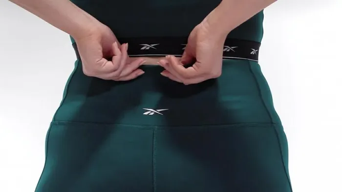 Pants and Sweatpants Womens Reebok Beyond The Sweat Leggings Plus Size Forest Green