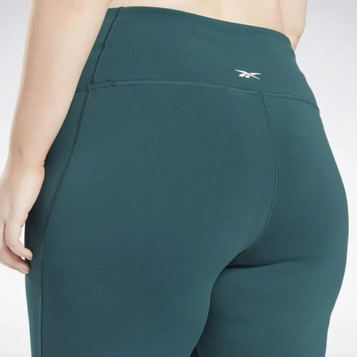 Pants and Sweatpants Womens Reebok Beyond The Sweat Leggings Plus Size Forest Green
