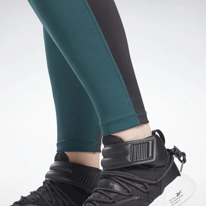 Pants and Sweatpants Womens Reebok Beyond The Sweat Leggings Plus Size Forest Green